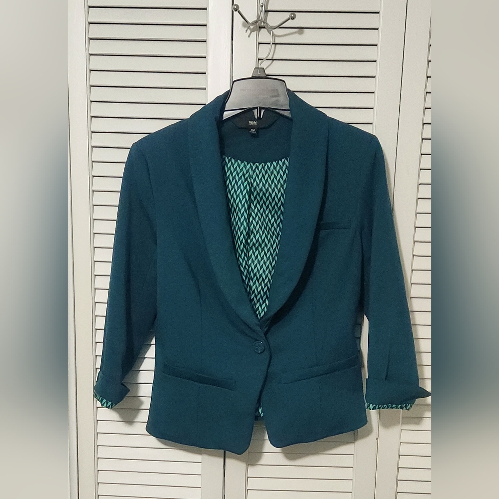 Last Chance Sale! Teal Blazer